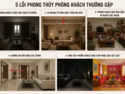 5 Lỗi Phong Thủy Phòng Khách Khiến Gia Chủ Tướng Mạo U Tối, Vận Trình Sa Sút
